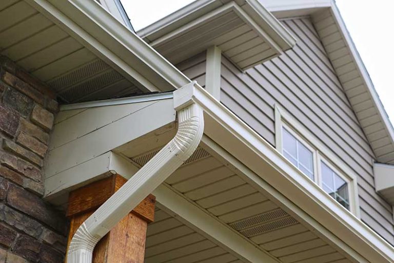 How to install rain gutter